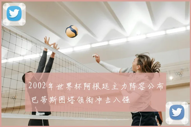 2002年世界杯阿根廷主力阵容公布 巴蒂斯图塔领衔冲击八强